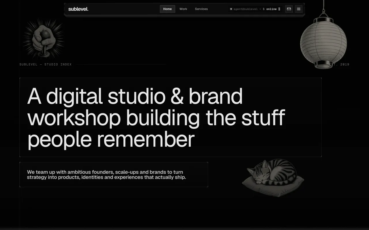 Sublevel Studio 封面