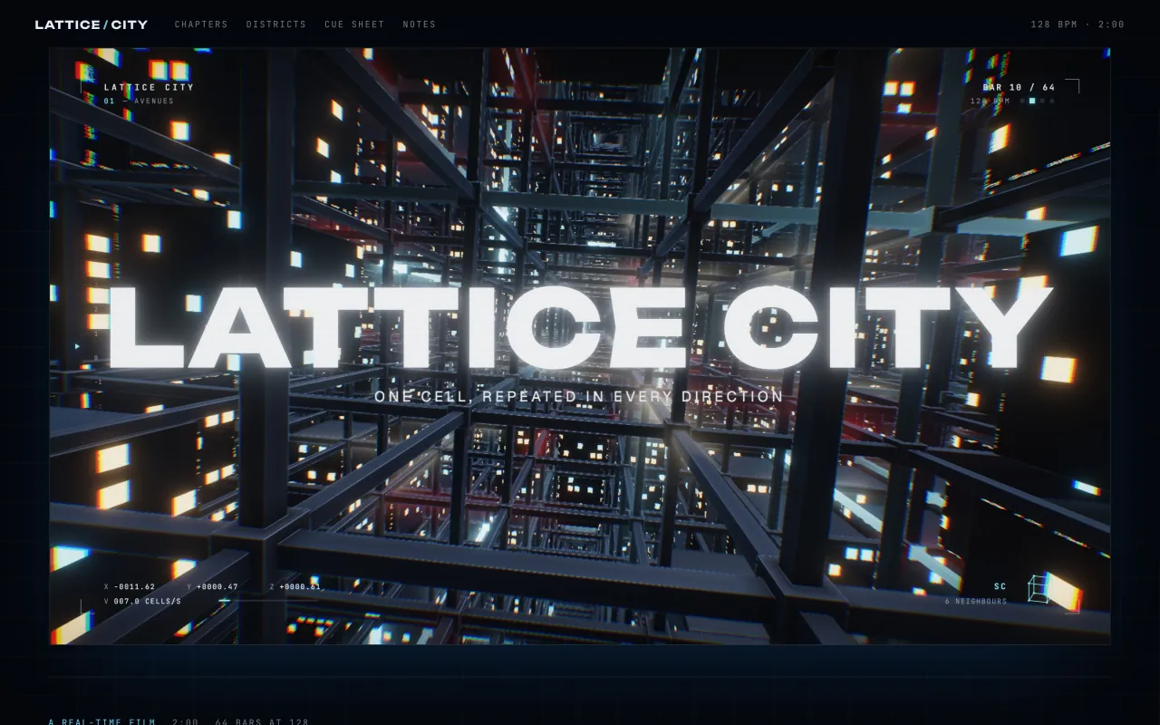 Lattice City 封面