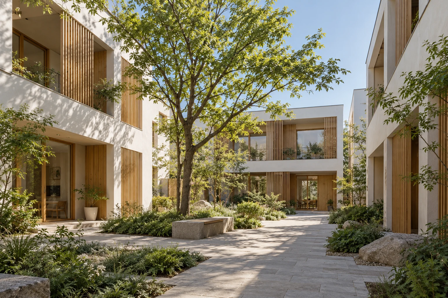 Design notes: What a courtyard gives back